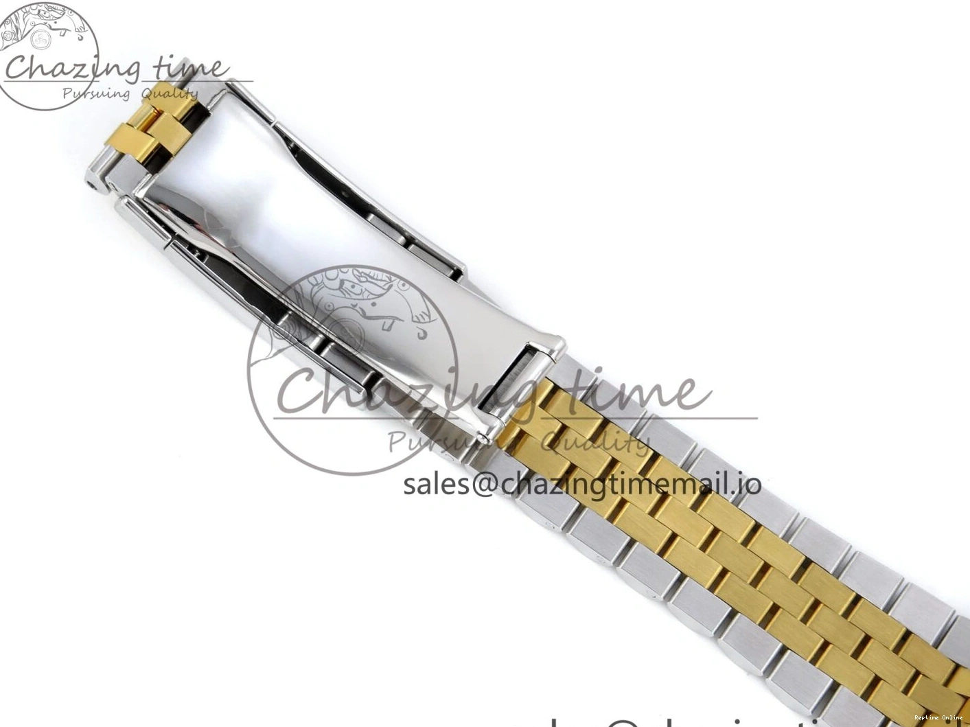 1225 Resilient DateJust 36 126233 EWEF Best Edition YG Stick Dial on SS YG Jubilee Bracelet A 624